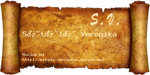 Sétáló Veronika névjegykártya